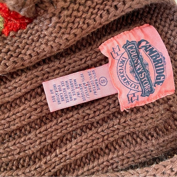 Cambridge Country Store Ramie Cotton Vintage Knit Sweater Vest Size 8 - Picture 7 of 9